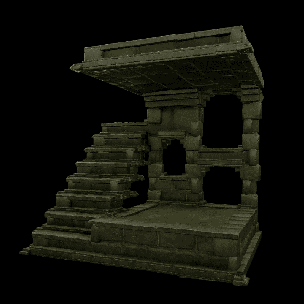 Castle Wall Stone Block in Enshrouded