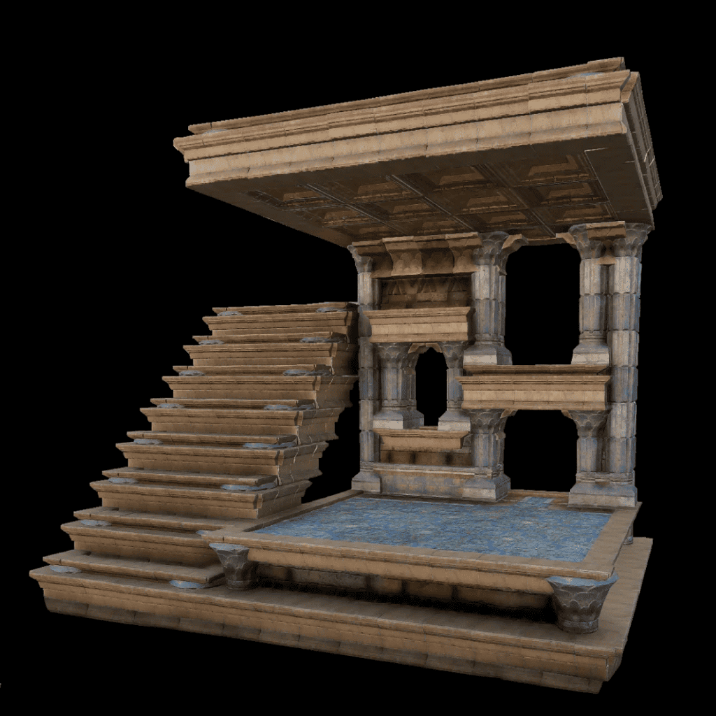 Desert Temple Block in Enshrouded