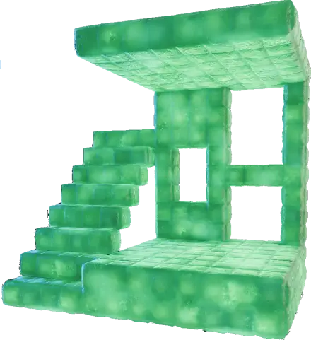 Green Luminescent Block in Enshrouded