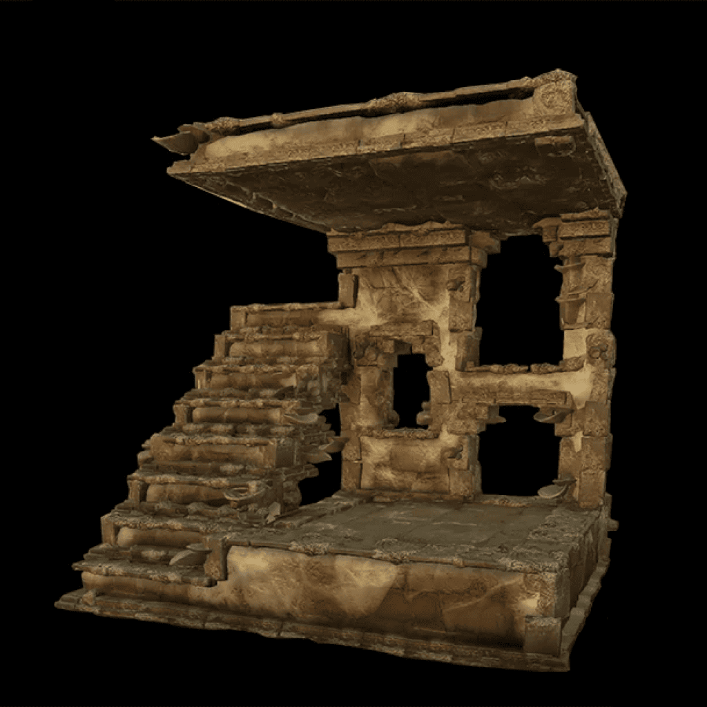 Mycelium Overgrown Block in Enshrouded