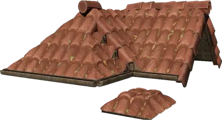 Roof Tiles Block in Enshrouded