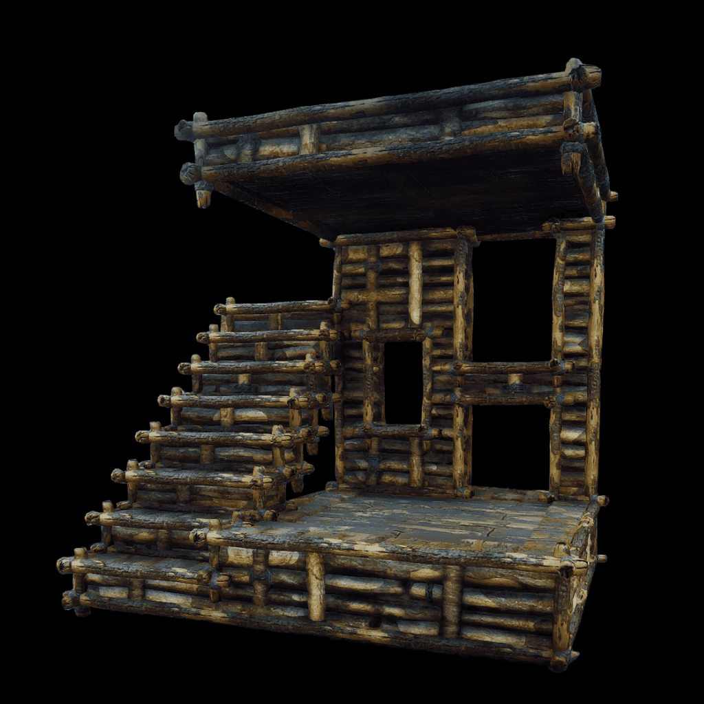 Rough Wood Block in Enshrouded