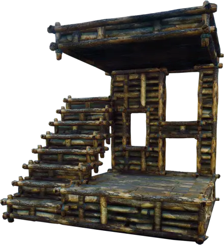 Rough Wood Block in Enshrouded