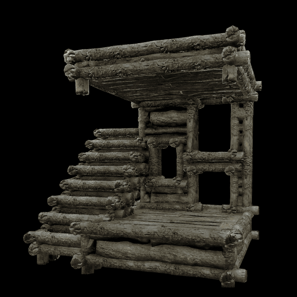 Tarred Wood Block in Enshrouded