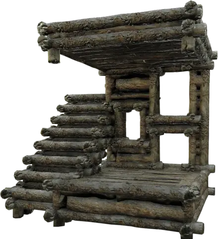 Tarred Wood Block in Enshrouded